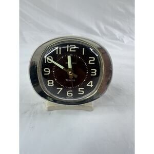 Westclox Baby Ben Retro Alarm Clock Self Winding Luminous Glow 60’s Vintage